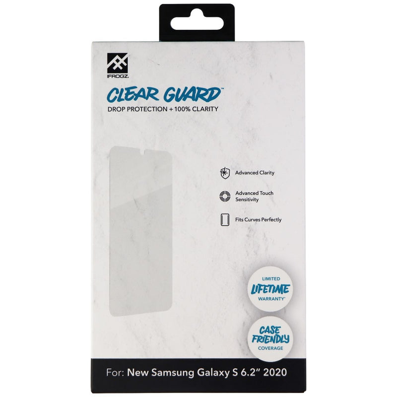 iFrogz Clear Guard Film Screen Protector for Samsung Galaxy S20 - Clear