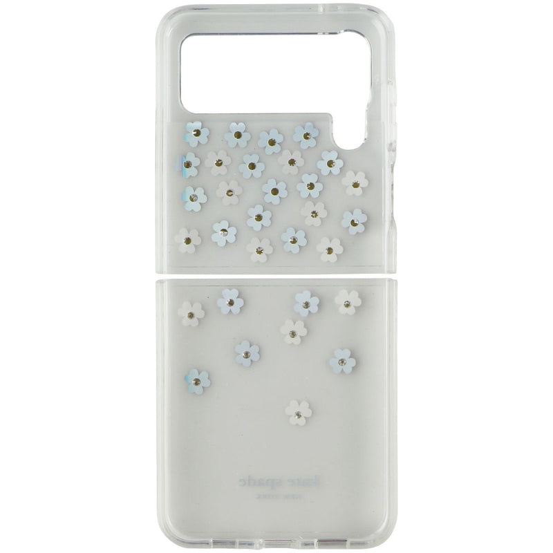 Kate Spade Protective Hardshell Case for Galaxy Z Flip4 - Scattered Flowers