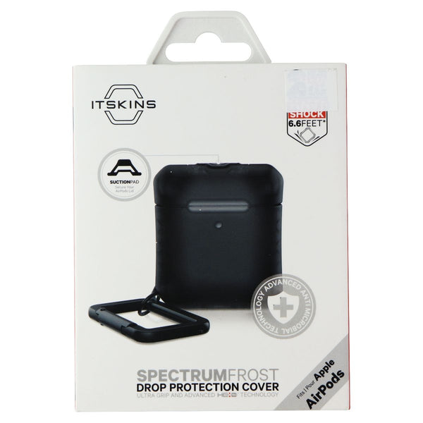 ITSKINS Spectrum Frost Case for Apple Airpods (1st/2nd Gen) - Black