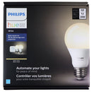 Philips Hue A19 White Bulb Starter Kit with 2 Bulbs & Bridge