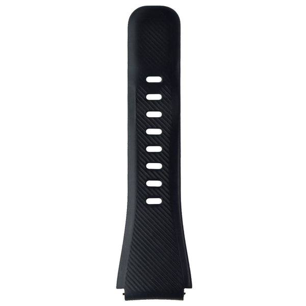 Samsung Gear S3 Silicone Replacement Strap (22mm) Small - Black/Adjusting Side