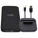 FUEL Wireless Power Bank with QI Charging and Charging Base - 10,000mAh - Black