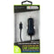 Cellet Car Charger (2.4A) with 4FT Micro USB Cable + Extra USB Port - Black