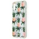 Sonix Clear Coat Case for Apple iPhone XS / iPhone X - Pink Pineapple