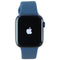 Apple Watch Series 6 (GPS Only) - 44mm Blue Aluminum/Blue Sport Band (A2292)