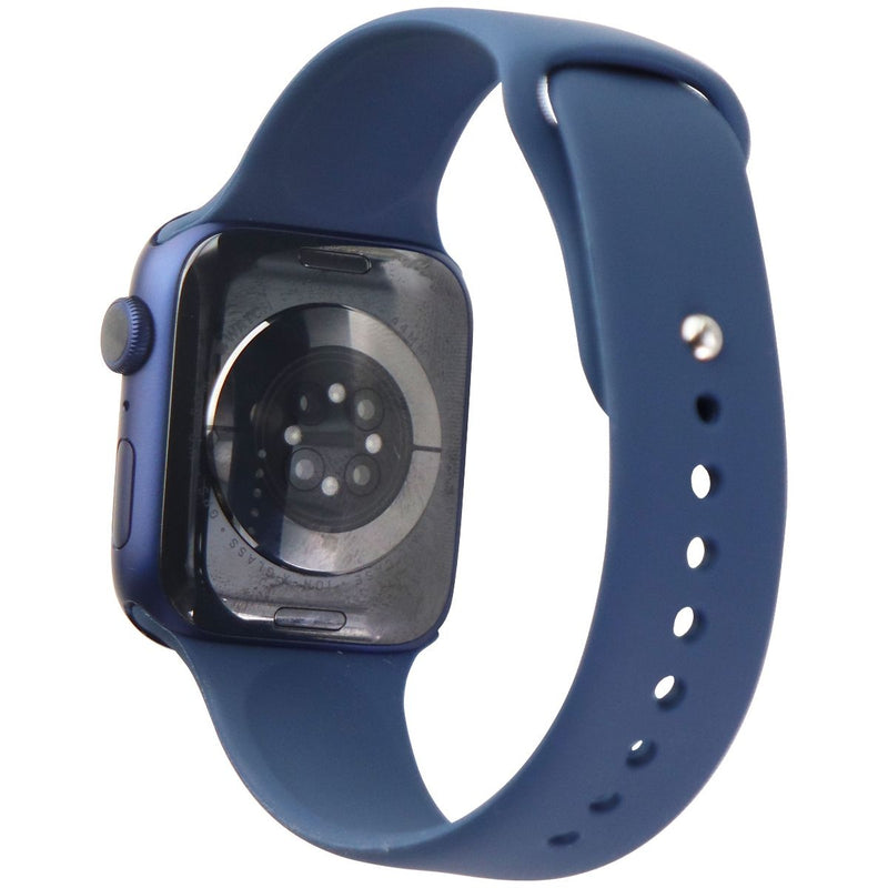 Apple Watch Series 6 (GPS Only) - 44mm Blue Aluminum/Blue Sport Band (A2292)