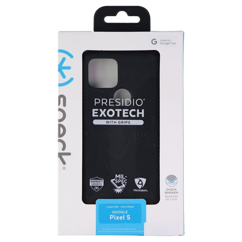 Speck Presidio Exotech Series Case with Grips for Google Pixel 5 - Black