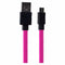 Ventev (544336) 6Ft Sync & Charge Cable for Micro USB Devices - Pink/Gray