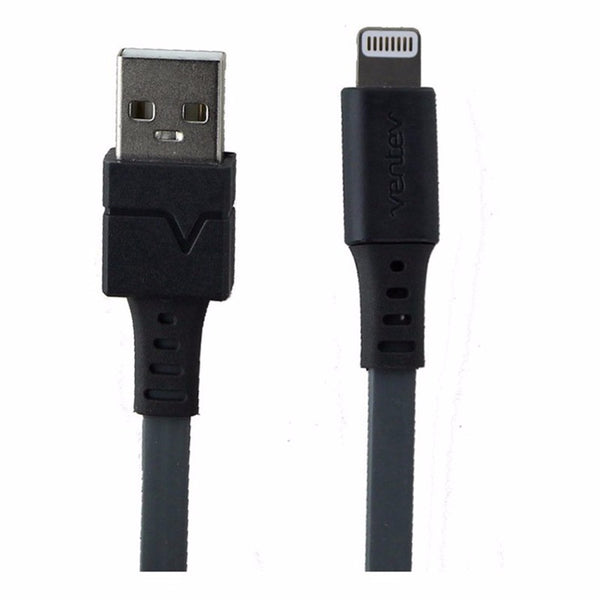 Ventev 6 Foot Data Sync & Charge MFi Cable for Apple iPhone & iPad - Gray