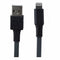 Ventev 6 Foot Data Sync & Charge MFi Cable for Apple iPhone & iPad - Gray