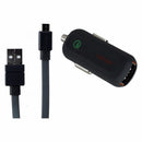Ventev Dashport r1240 Mini 2.4A Car Charger with Micro-USB Cable - Gray