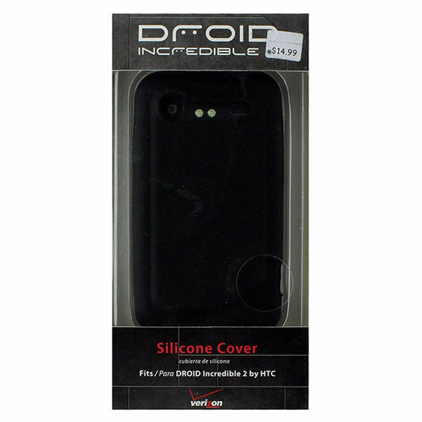 Verizon Silicone Cover for HTC DROID Incredible 2 - Black