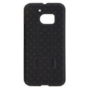 Verizon OEM Shell Holster Stand Combo Protective Case Cover for HTC 10 - Black