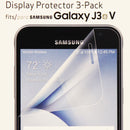 Verizon Display Protector 3 Pack for Samsung Galaxy J3 V - Clear