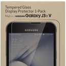 Verizon Tempered Glass Screen Protector for Samsung Galaxy J3 V (2016) - Clear