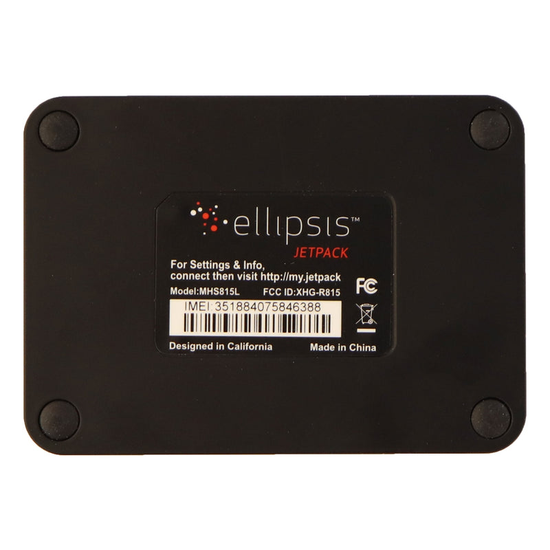 Verizon Ellipsis Jetpack 4G LTE Wi-Fi Mobile Hotspot MHS815L