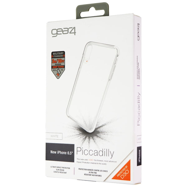 ZAGG Piccadilly Hybrid Case for Apple iPhone Xs Max - Clear/White Trim