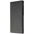 Case-Mate Genuine Leather Wallet Folio Case for Samsung Galaxy S22 Ultra - Black