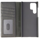 Case-Mate Genuine Leather Wallet Folio Case for Samsung Galaxy S22 Ultra - Black