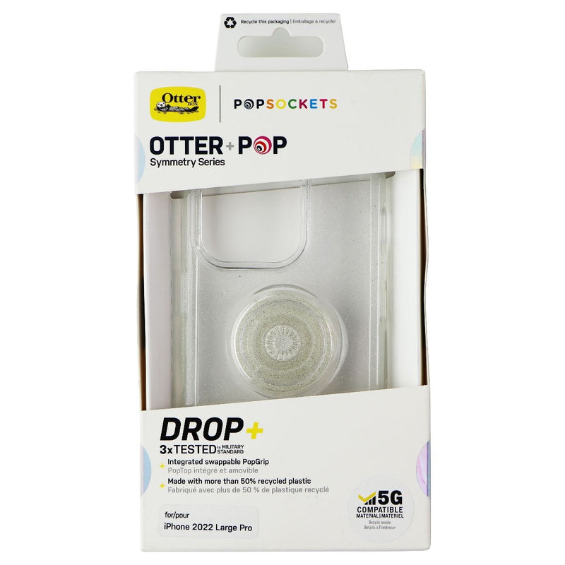 OtterBox Otter + Pop Symmetry Series Case for iPhone 14 Pro - Stardust Pop