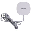 PureGear 15W Qi Fast Wireless Charging Pad for iPhone & More - White