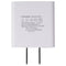 PureGear 25-Watt LightSpeed Wall Charger with Single USB-C Port - White