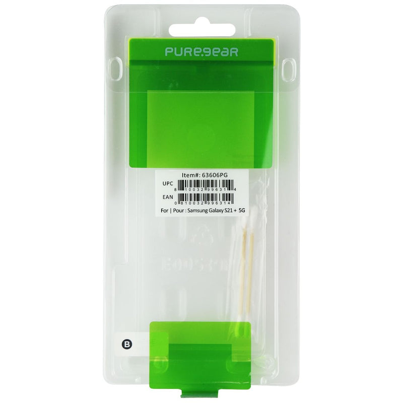 PureGear Tempered Glass Screen for Samsung Galaxy (S21+) - Clear BULK 63606PG