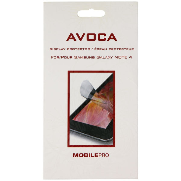 Avoca MobilePro Display Protector 2 Pack for Samsung Galaxy Note4 - Clear