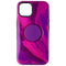 Otter + Pop Symmetry Series Hard Case for iPhone 13 - Berry Flow