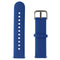 Universal 20mm Adjustable Silicone Band for Watches/Trackers - Blue