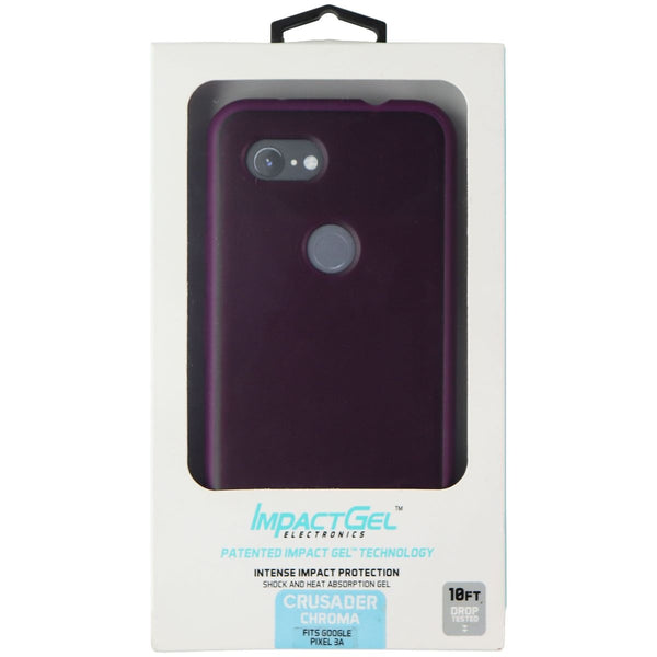 ImpactGel Crusader Chroma Series Case for Google Pixel 3a - Purple