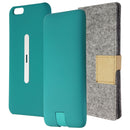 Lepow Pie Case and Battery Pack Combo 3000mAH for iPhone 6 - Green