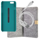 Lepow Pie Case and Battery Pack Combo 3000mAH for iPhone 6 - Green