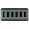 Ventev 10.2-AMP QC 3.0 (6-Port) Rapid USB Charging Hub RQ600 - Gray