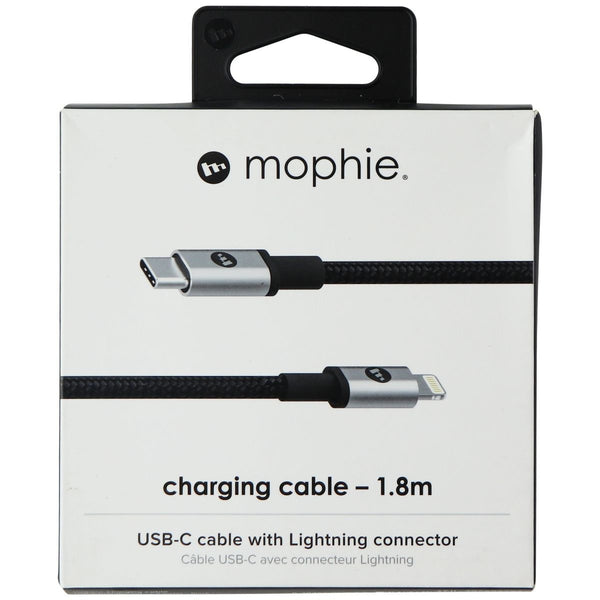 Mophie Fast Charge USB-C to 8-Pin Cable (6FT) - Black