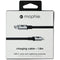 Mophie Fast Charge USB-C to 8-Pin Cable (6FT) - Black