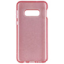 Speck Presidio Clear+Glitter Case for Galaxy S10e - Bella Pink/Gold Glitter