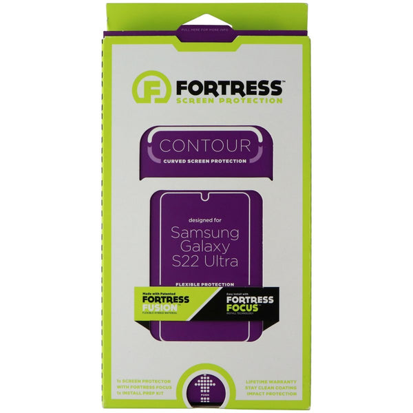 Fortress Contour Curved Screen for Samsung Galaxy S22 Ultra - Clear