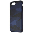 Jack Spade Co-mold Inlay Case for iPhone 8 Plus & 7 Plus - Camo Blue Leather