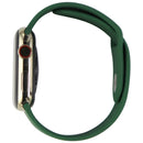 Apple Watch Series 6 (GPS + LTE) A2294 - 44mm Gold Stainless Steel/Green Sp Band