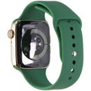 Apple Watch Series 6 (GPS + LTE) A2294 - 44mm Gold Stainless Steel/Green Sp Band