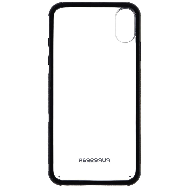 PureGear DualTek Clear Series Hybrid Case for Apple iPhone Xs Max - Clear/Black