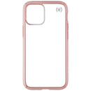 Speck Presidio Perfect-Clear Impact Geo Case for iPhone 12 mini - Clear/Pink