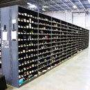 Shelf Separator / Divider with Snap on Clip (12-inch x 6-inch) - Black