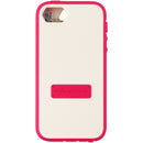 WirelessOne Contour Series Protective Case Cover for iPhone SE 5S 5 - Pink White