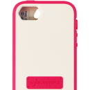 WirelessOne Contour Series Protective Case Cover for iPhone SE 5S 5 - Pink White