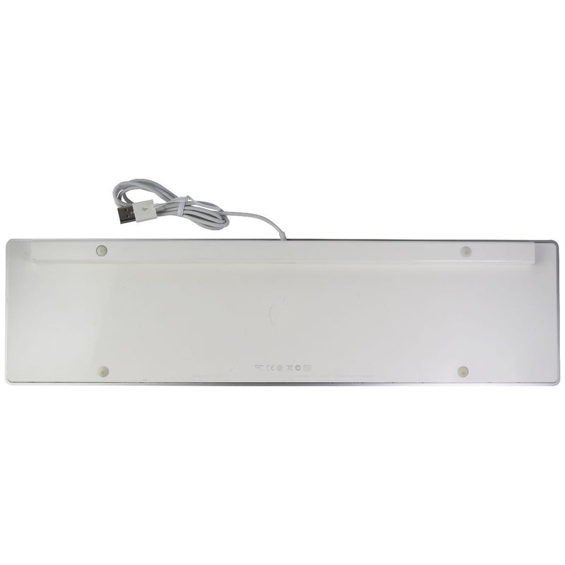 Apple Wired USB Keyboard for Mac OS - Silver/White (A1243, MB110LL/B)