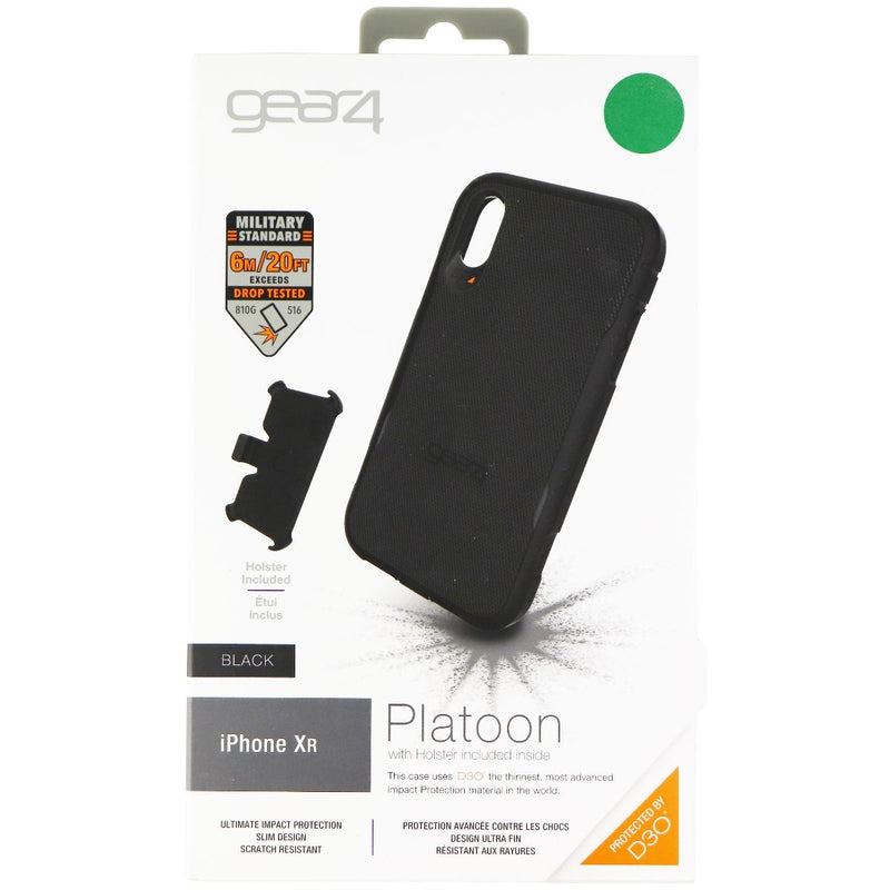 ZAGG Platoon Series Case and Holster for Apple iPhone 11 XR - Black
