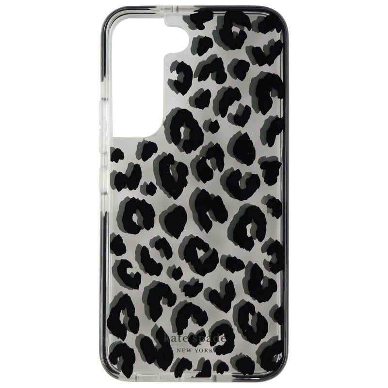 Kate Spade Defensive Hardshell Case for Samsung Galaxy S22 - City Leopard/Clear