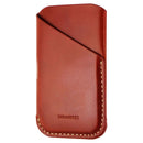 Granite Leather Sleeve Pouch Card Case for Palm Phone - Brown